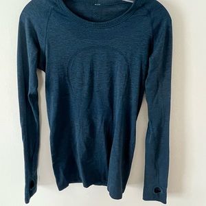 Blue Lululemon Swiftly Long Sleeve!